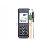 Máy đo pH, nhiệt độ ORP Hanna cầm tay HI9125 với CAL Check